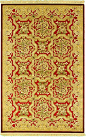 6' 5 x 9' 10 Red Aubusan Area Rug