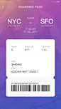 daily UI 024 Boarding Pass