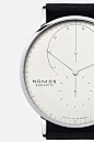 Nomos Glashütte, model: Lambda Weißgold