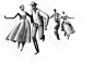 Folk Dancers : Study of Folk dancers