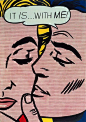 Roy Lichtenstein | 1923-1997年，美国画家，波普艺术的鼻祖之一，以大幅的连环漫画和广告画著称。《哇！忘记它，忘记我！》和《嘣》等作品，以原色调、粗轮廓和大量的点为特点，和连环漫画中为获得阴影效果所使用的手法相同。