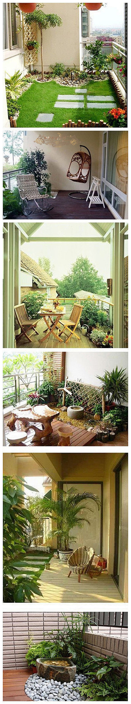 这样的阳台！可以种上你喜欢的任何植物