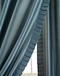 -6F6J Home Silks, Inc.  Pair of 50"W x 108"L Simone Curtains Pair of 50"W x 96"L Simone Curtains