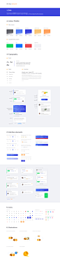 Hive — Styleguide<br/>by Pola Leszczyńska for Netguru 视觉规范