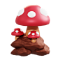 Mushroom 3D Illustration