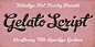 Gelato Script- Webfont & Desktop font « MyFonts