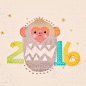 Happy New Year 新年快乐
Happy Monkey Year 猴年