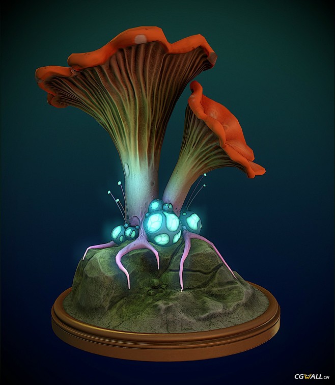 蘑菇道具-3D模型