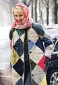 patchwork coat