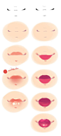 How I paint Lips by rika-dono: 