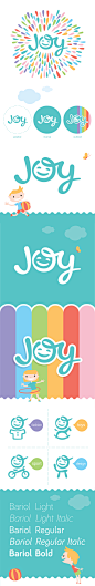 JOY logo : JOY logo represents brand directed at children aged 0 – 8 and their parents with product range – fashion, sport, toys and furniture.