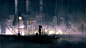 bridges buildings cities fantasy art lights wallpaper (#2091042) / Wallbase.cc