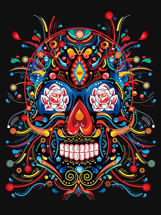 "Mexican Skull" T-Sh...