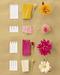 DIY paper flowers.