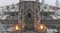 For Honor - Viking Village, Laurie Durand : My mandate on the season 3 of For Honor was modeling the big viking Hall (exterior and interior) area in the Viking Village map. I helped on the level art and optimization around the pieces that I worked on, but