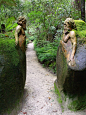 Guardians at the Gateway, William Ricketts Sanctuary, Melbourne, Australia
photo via victoria