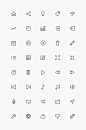 Simple Line Icons Set Vol.2 | GraphicBurger