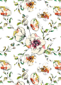 Orchard Blossom wallpaper or fabric design on sale at   http://www.spoonflower.com/fabric/1558528