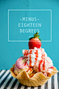 Minus Eighteen Degrees, Pune. : Did a commercial food photography shoot for the Minus Eighteen Degrees   Cafe in Pune.