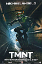 动画电影《忍者神龟》海报设计#采集大赛#