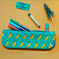 可爱 彩色皮革笔袋 zakka 杂货 五款可选 淘杂物 原创 设计 新款 2013