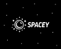 Spacey工作室 月亮 星星 夜晚 夜空 行星 晚上 眼睛 黑白色 商标设计  图标 图形 标志 logo 国外 外国 国内 品牌 设计 创意 欣赏
