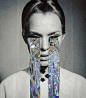 Juxtapoz Magazine - Sara Shakeel's Crystalline Collage-work