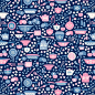 Oma's Kitchen in Blueberry by Liz Ablashi for Modern Yardage, $10.99 /yd #modernyardage #fabric #sewing #采集大赛#