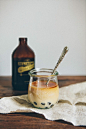 LATTE ART : food52:
“ In case you love bubble tea, but also need larger amounts of caffeine.
(“Bubble Iced Coffee“ via gastrogirl)
”