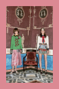 Gucci Pre-Fall 2016 Fashion Show : See the complete Gucci Pre-Fall 2016 collection.