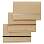 MUJI 无印良品 超萌的 再生纸 迷你 卡包 名片卡片收纳盒 三册入 原创 设计 新款 2013 正品 代购  日本