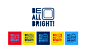 Be All Bright! - Brand Identity : Design-bureau Pixl created a new brand identity for event agency Be All Bright.Sorting through several options, we decided to choose a simply visual trademark style, which at the same time have a set of various effects.Co