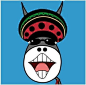 可爱超萌的驴驴海贼表情 喜欢可以做头像