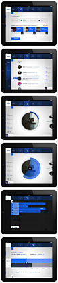 wave ||||  iPad application by Gianpaolo Tucci, via Behance: 