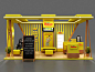 DANCOW Life ready lounge  : dancow life ready booth design 