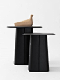 Ronan & Erwan Bouroullec Design Leather Side table ­ 2014