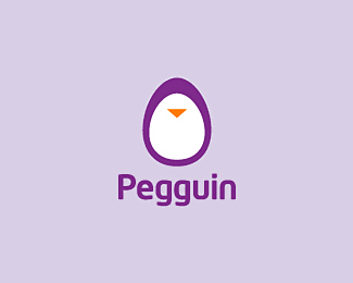 鸡蛋为元素的标志logo设计实例 设计圈...
