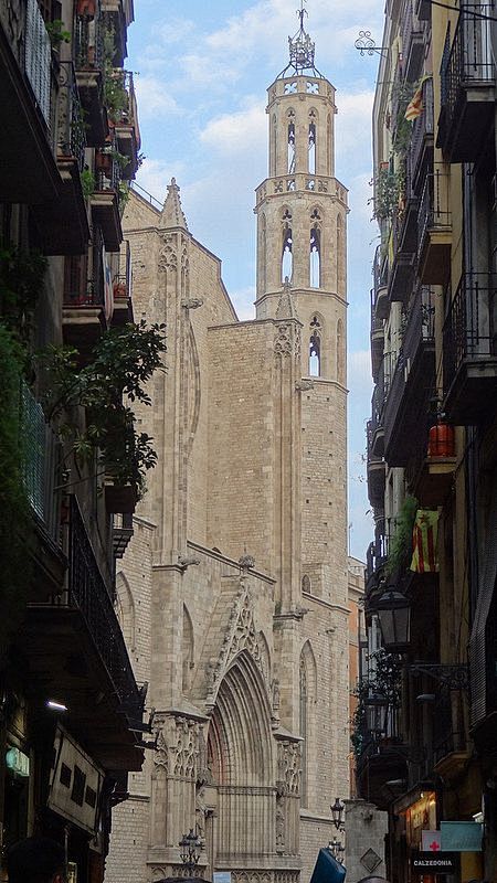 西班牙巴塞罗那Santa Maria d...