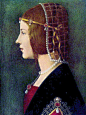 油画中的珠宝—欧洲仕女的额前饰 ​​​​