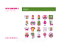 55个合适Web和市场营销的高级电子竞技图标合集 Esport Icons | Wildberry Series :  