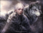 Wolves, Shal. E : I really wish Jon and Daenerys would marry. :'D