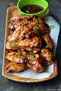 Crispy Baked Asian Chicken Wings