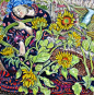 Nerida de Jong (Born 1945), "Gathering Sunflowers"