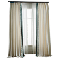 索思轻奢丝绒窗帘成品现代简约欧式美式中式拼色卧室客厅遮光定制