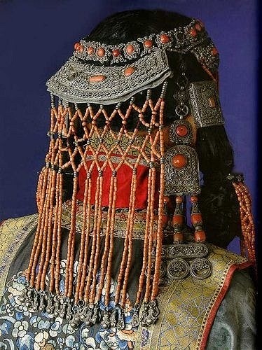珠宝｜蒙古传统首饰。 ​​​​