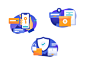 Icon set for a password security app business safe box key ui password-key data-protection smartphone safety infographic vector cyber security information security crypto blockchain icon set lock password icon payments