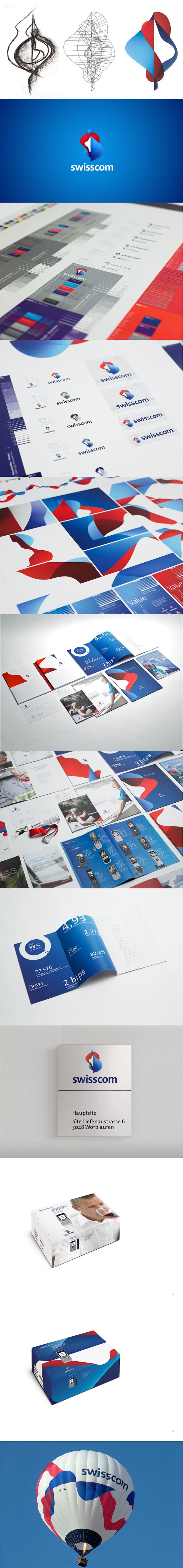 Swisscom brand ident...