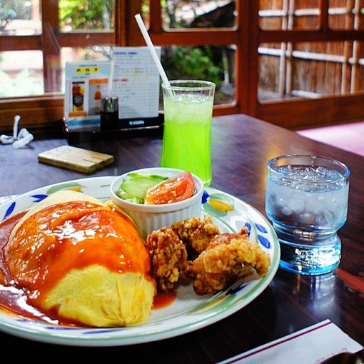 蛋包饭❤オムライス、蛋包饭、日本料理、日...