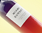 Miami wines : The concept of fruit wine packaging inspired by Miami sky.