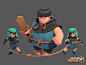 Rascals - Clash Royale, Brice Laville Saint-Martin : I Had the pleasure to create the Rascals characters for Clash Royale - Supercell.<br/>Thanks to Kalle Väisänen for the texturing.<br/>Thanks to Antti Ripatti for his posing work.<br/>T